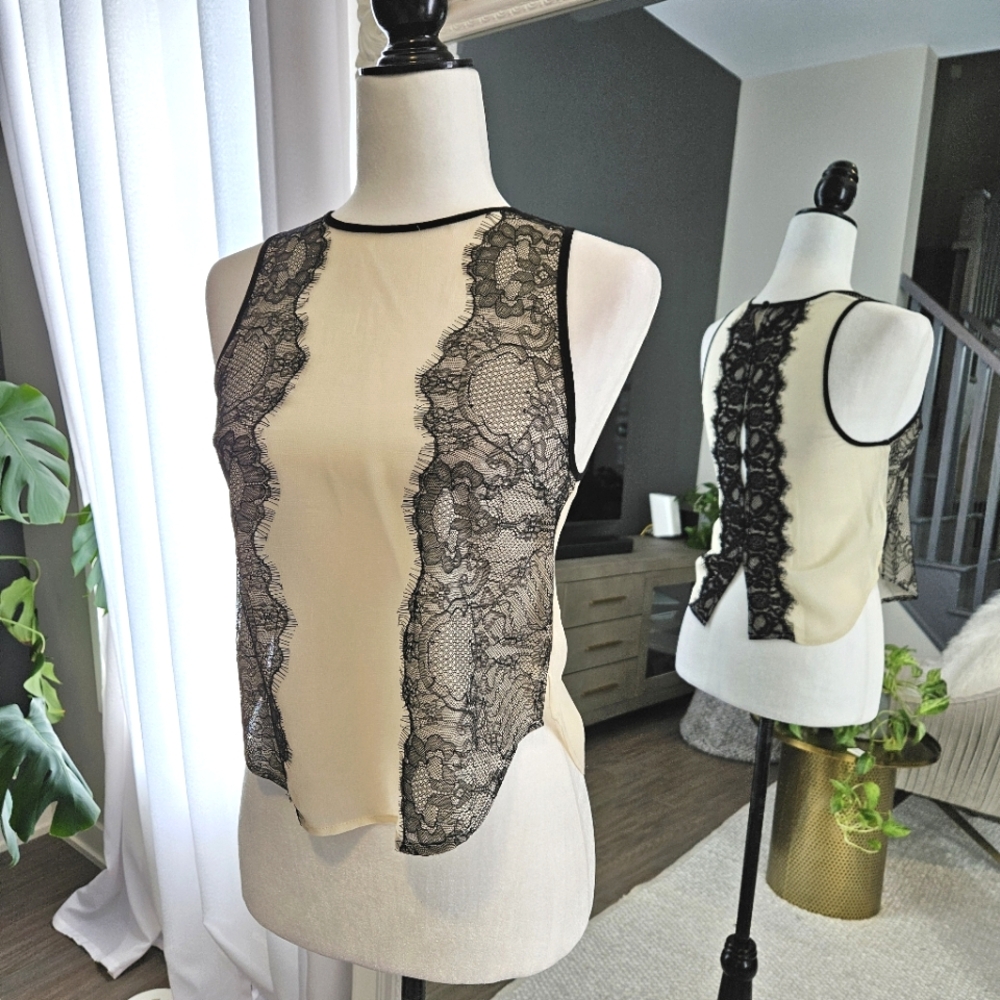 UO lace blouse